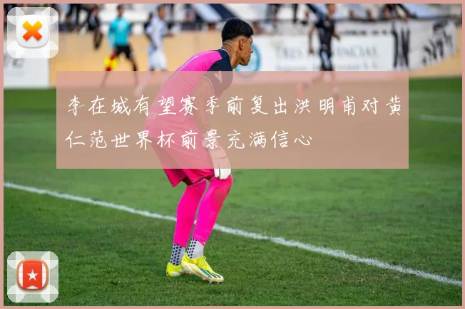 李在城有望赛季前复出洪明甫对黄仁范世界杯前景充满信心